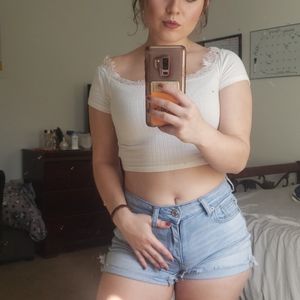 White Lace Off the Shoulder Top